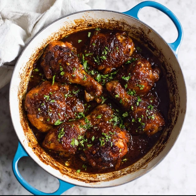 5 Ingredient Sticky Stove Top Balsamic Drumsticks Recipe - Recipe Image