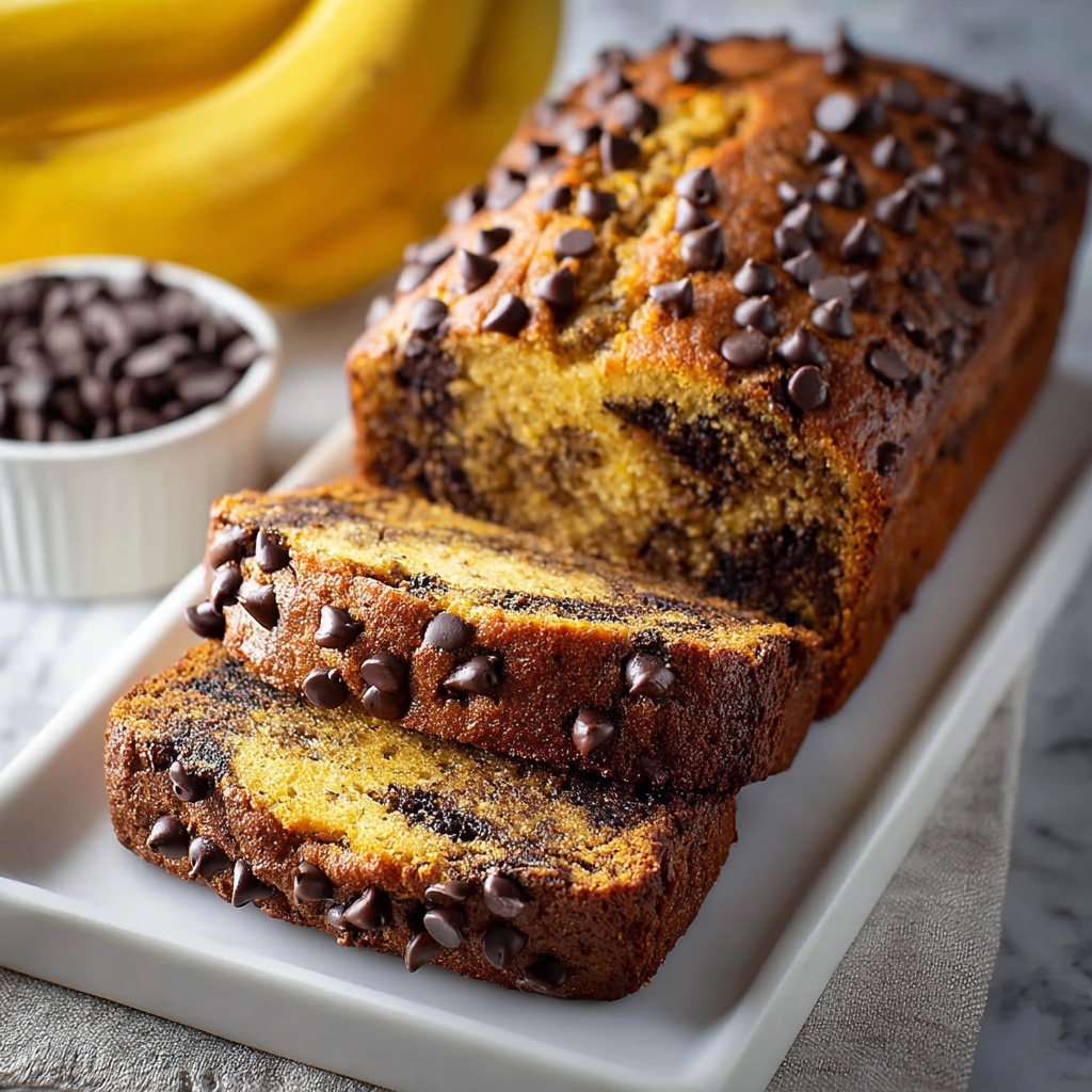 Banana Pumpkin Chocolate Chip Bread Recipe - Recipe Image