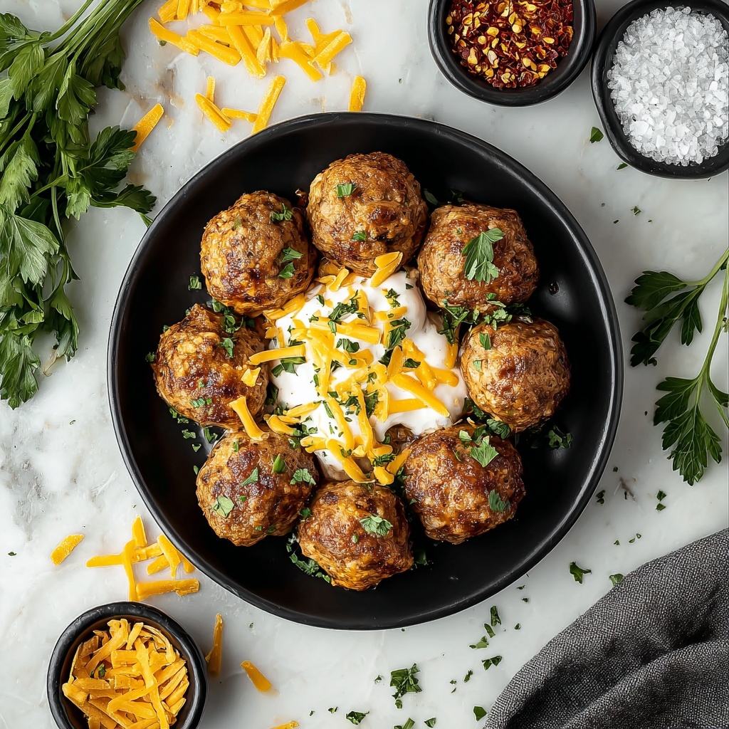 Rotel Cream Cheese Sausage Balls Recipe - Recipe Image