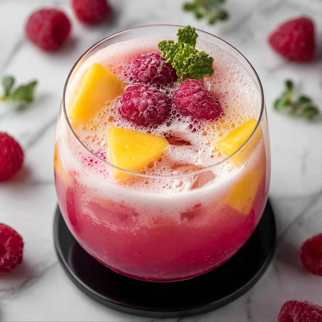 Pink Easter Punch Mocktail Recipe - Recipe Image