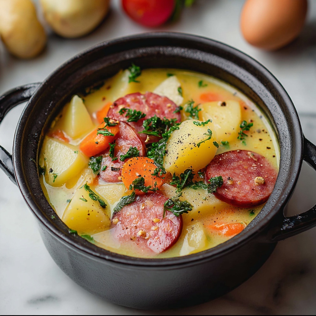 Kielbasa Potato Soup Recipe - Recipe Image