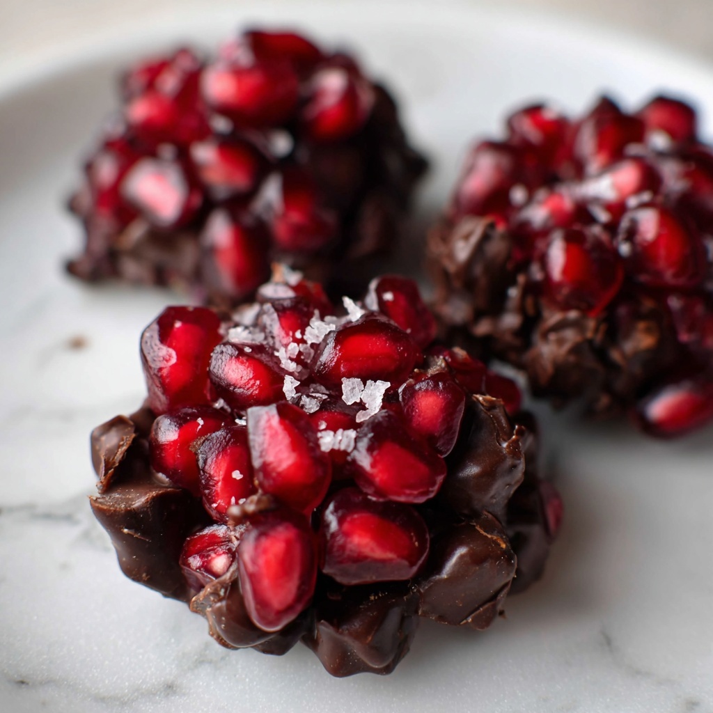 Pomegranate Dark Chocolate Bites Recipe - Recipe Image