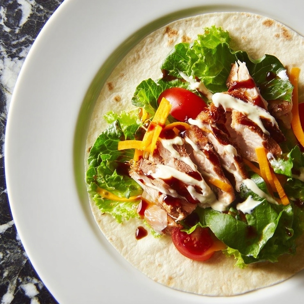 Barbecue Pork Tenderloin Wraps Recipe - Recipe Image
