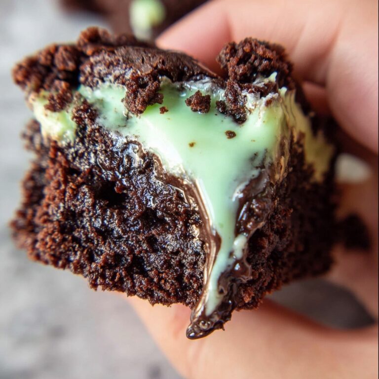Thin Mint Marshmallow Brownies Recipe