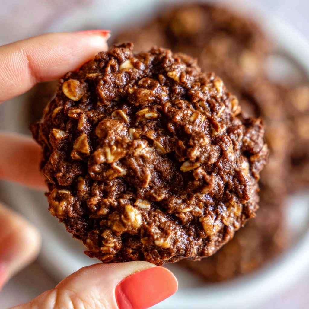 No Bake Peanut Butter Oatmeal Cookies Recipe - Recipe Image