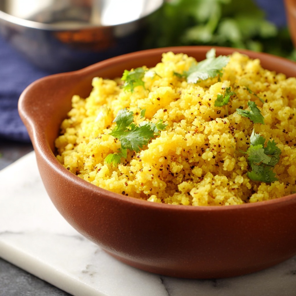 Indian-Spiced Cauliflower “Rice” Recipe - Recipe Image