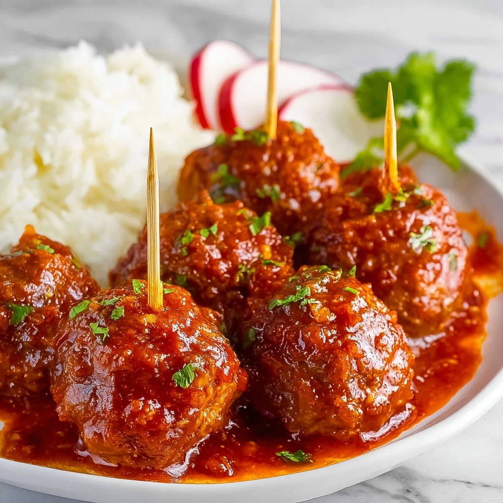 Easy Baked Mexican Meatballs Recipe - Recipe Image