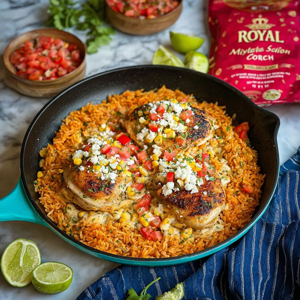Mexican Street Corn Chicken Recipe - Recipe Image