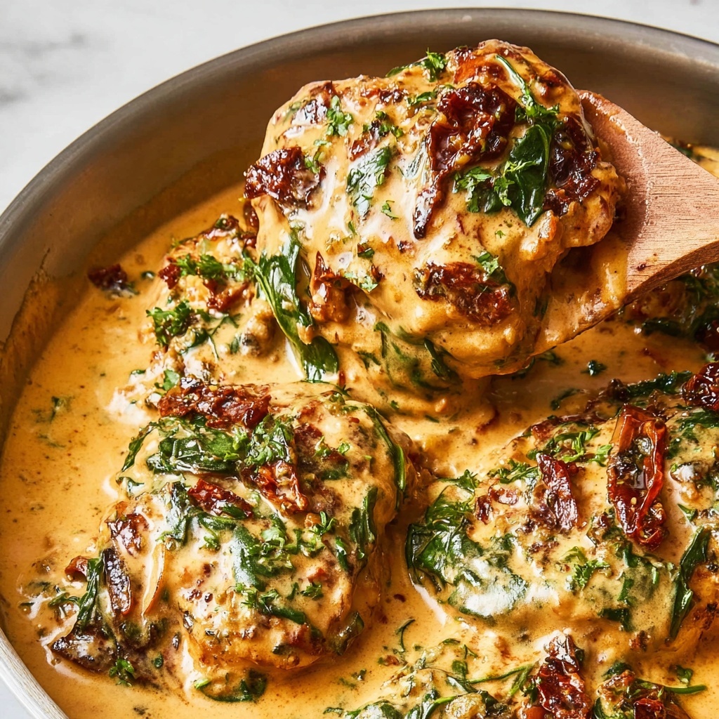Tuscan Chicken with Sun-Dried Tomatoes and Parmesan Recipe - Recipe Image