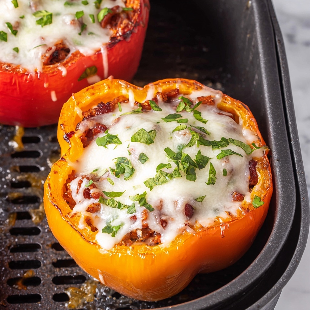 Air Fryer Stuffed Peppers Recipe - Recipe Image