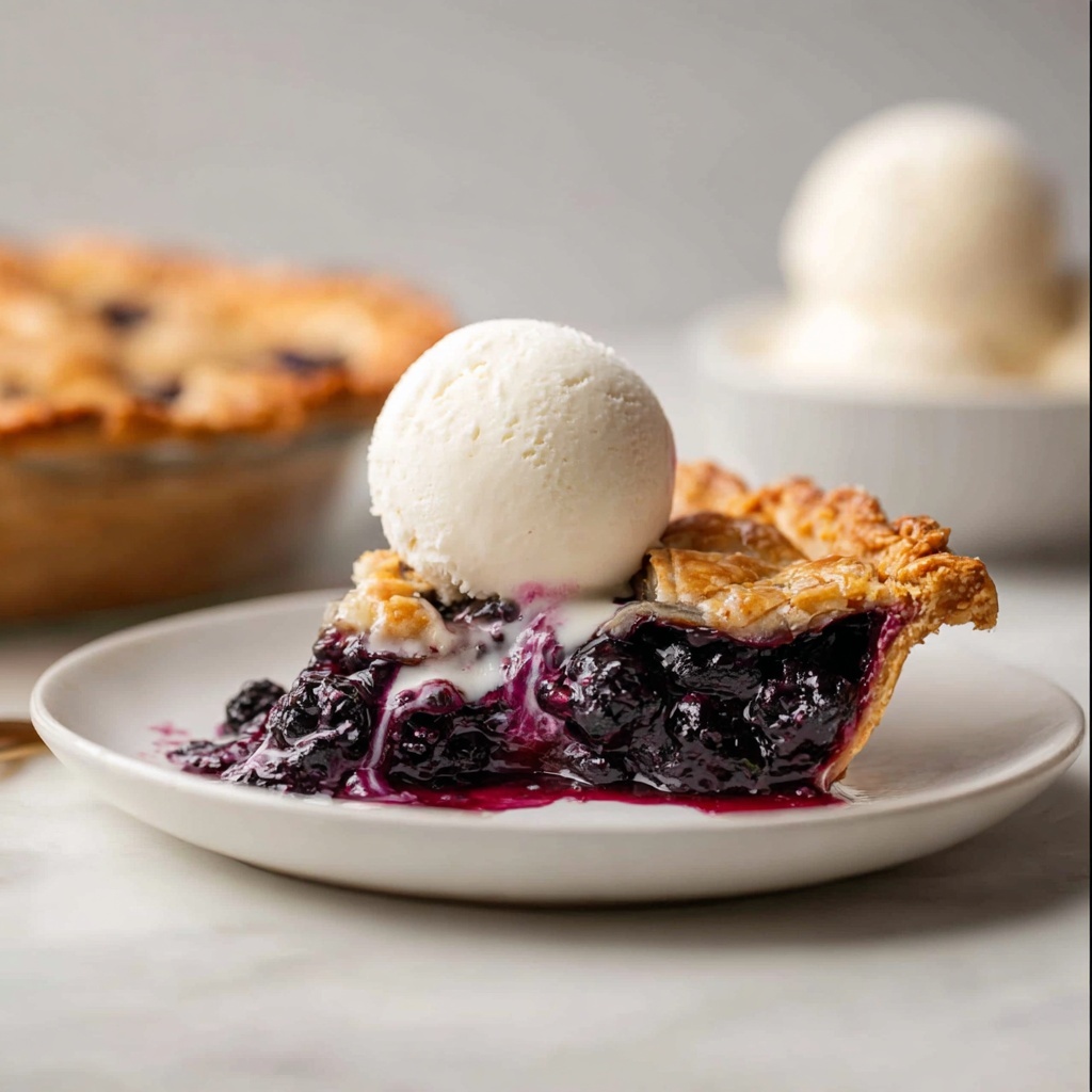 Blueberry Pie with Lattice Crust Recipe - Recipe Image