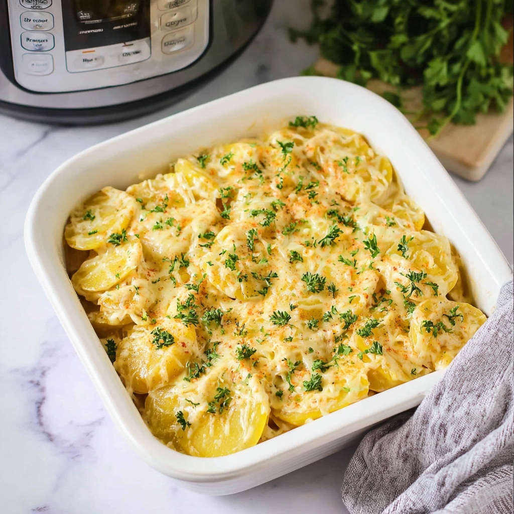 Instant Pot Scalloped Potatoes Recipe - Recipe Image