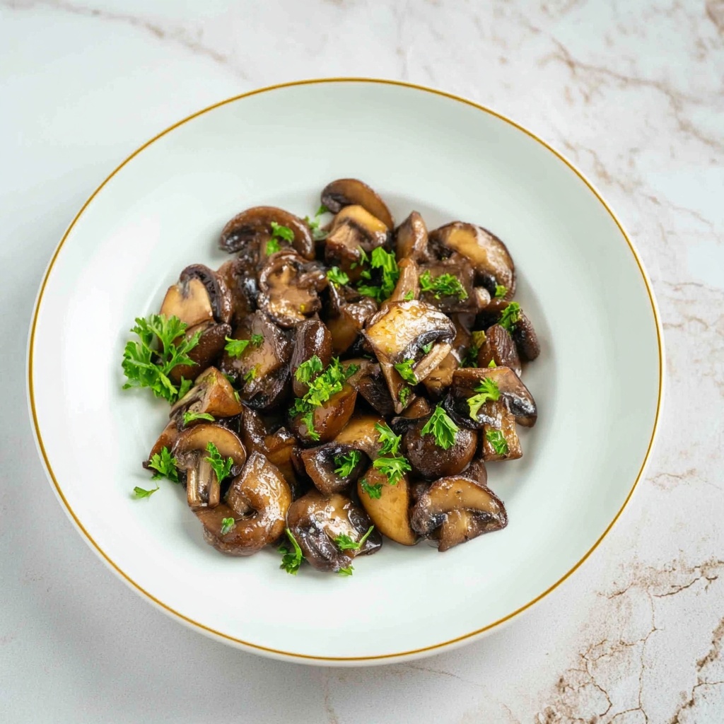 Air Fryer Mushrooms Recipe - Recipe Image