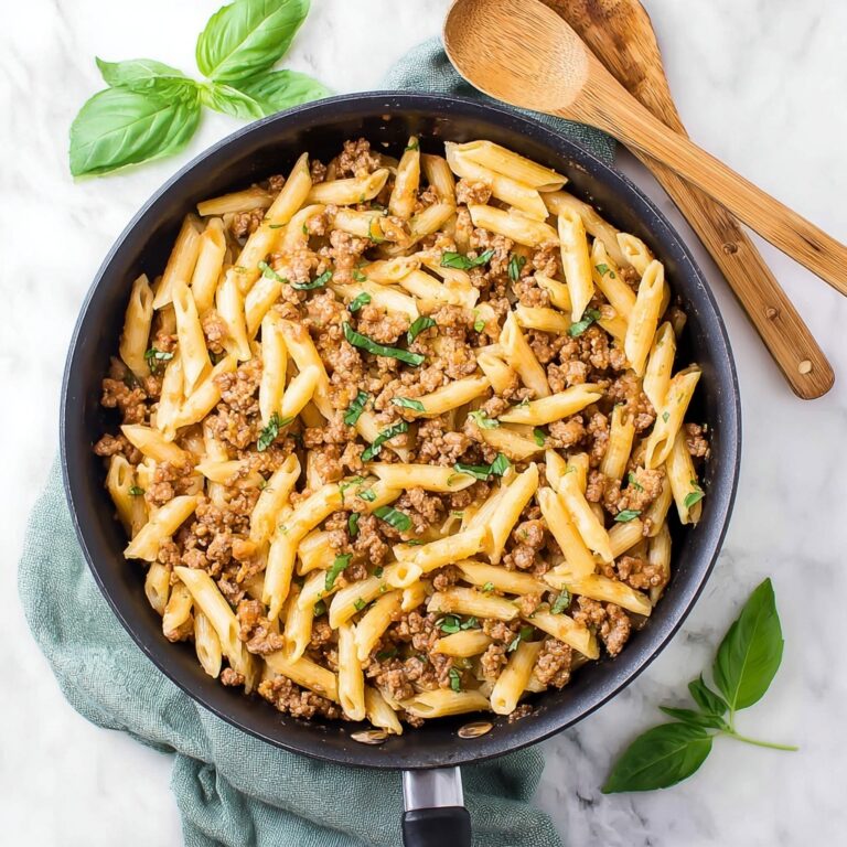Sausage and Mascarpone Pasta with Tomato and Basil Recipe