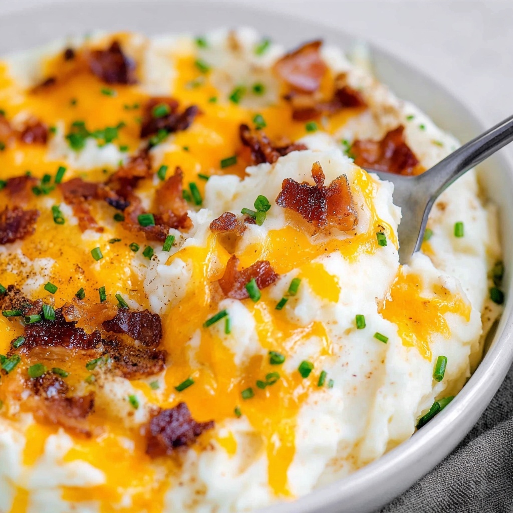 Loaded Mashed Potato Casserole Recipe - Recipe Image