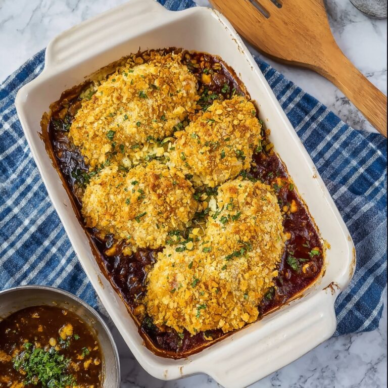 Baked BBQ Chicken Breast with Cheddar Cheez-Its Recipe