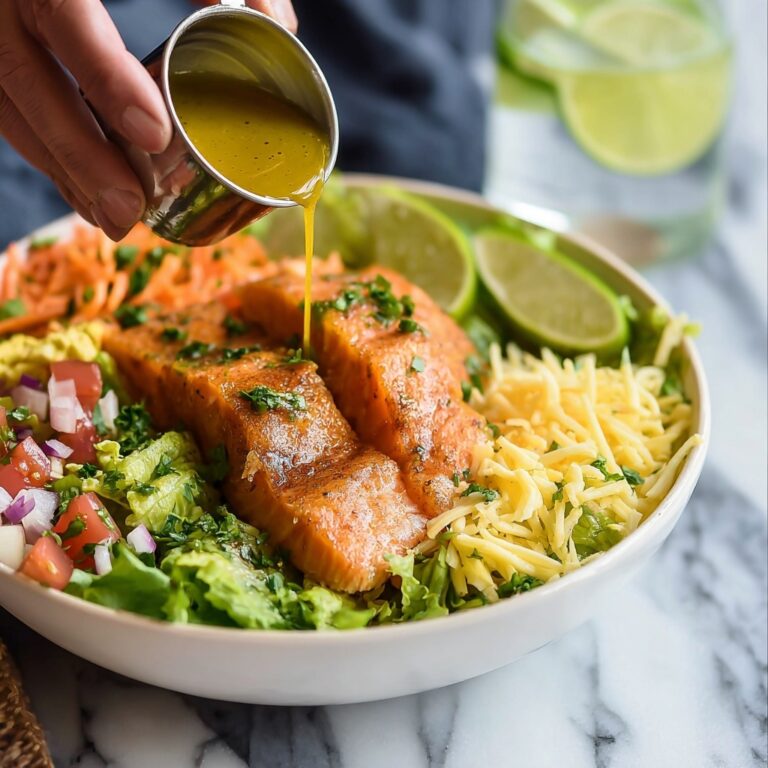 Tequila Lime Salmon Salad Recipe
