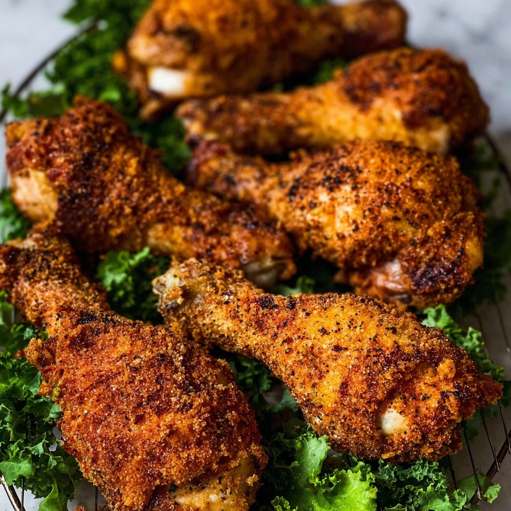 Crunchy Crumbed Chicken Drumsticks Recipe - Recipe Image
