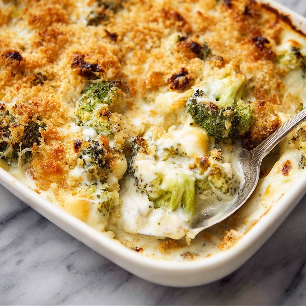 Creamy Broccoli Casserole Recipe - Recipe Image