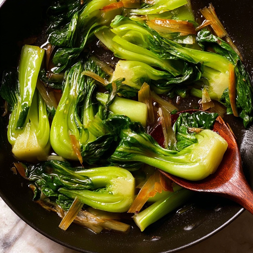 Bok Choy in Ginger Sauce Recipe - Recipe Image