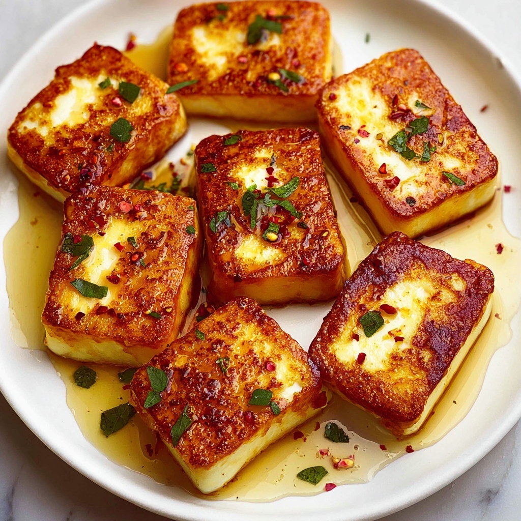 Golden Halloumi with Honey and Thyme Recipe - Recipe Image
