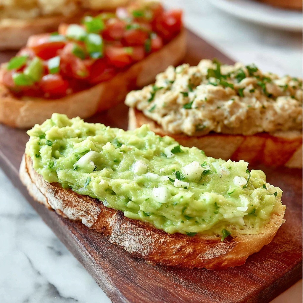 Trio of Bruschetta: Celery and Lime Bruschetta Recipe - Recipe Image