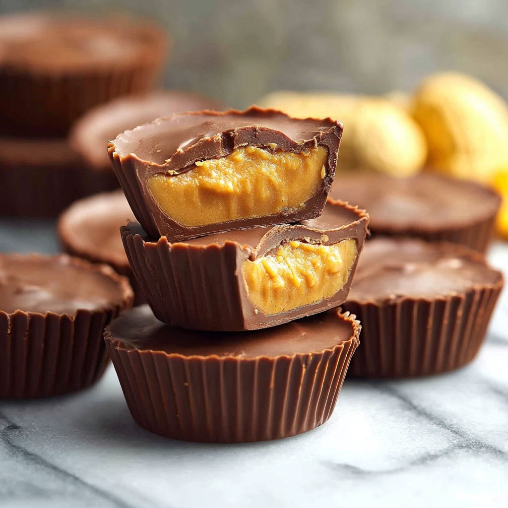Homemade Reese's Peanut Butter Cups Recipe - Recipe Image