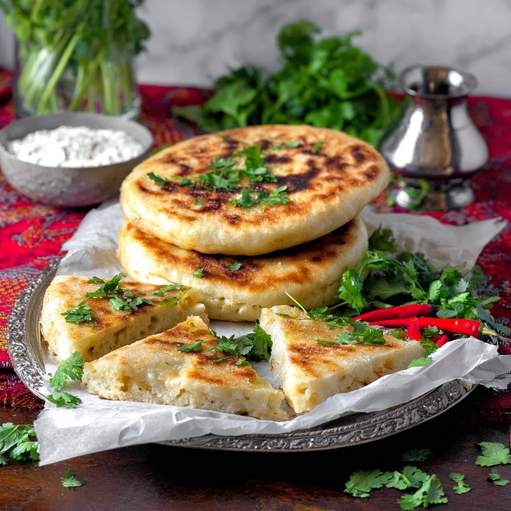 Aloo Paratha (Indian Potato Stuffed Flatbread) Recipe - Recipe Image