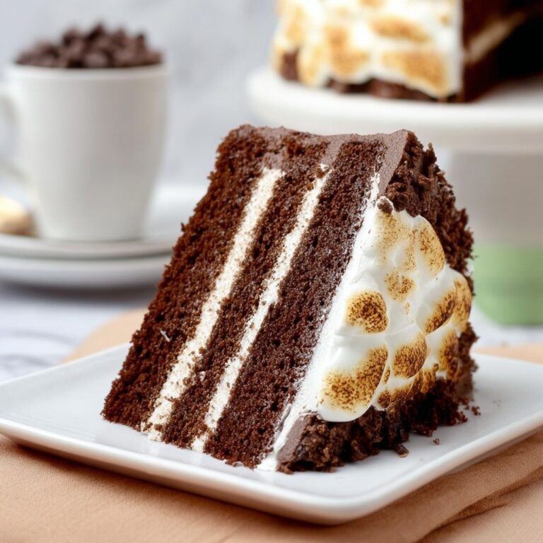 Hot Chocolate Cake Recipe