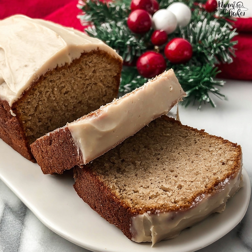 Gingerbread Loaf with Cinnamon Frosting Recipe - Recipe Image