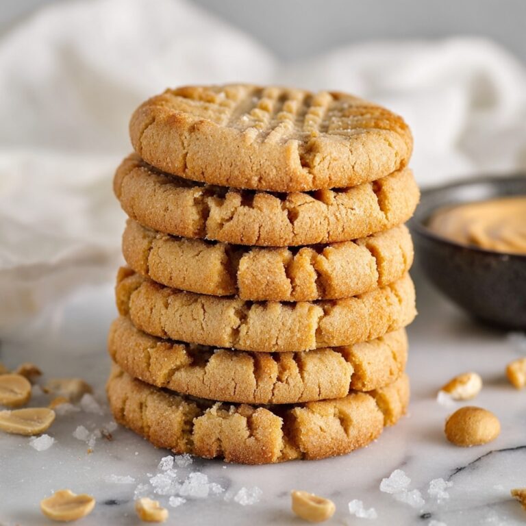 Chewy Peanut Butter Cookies Recipe