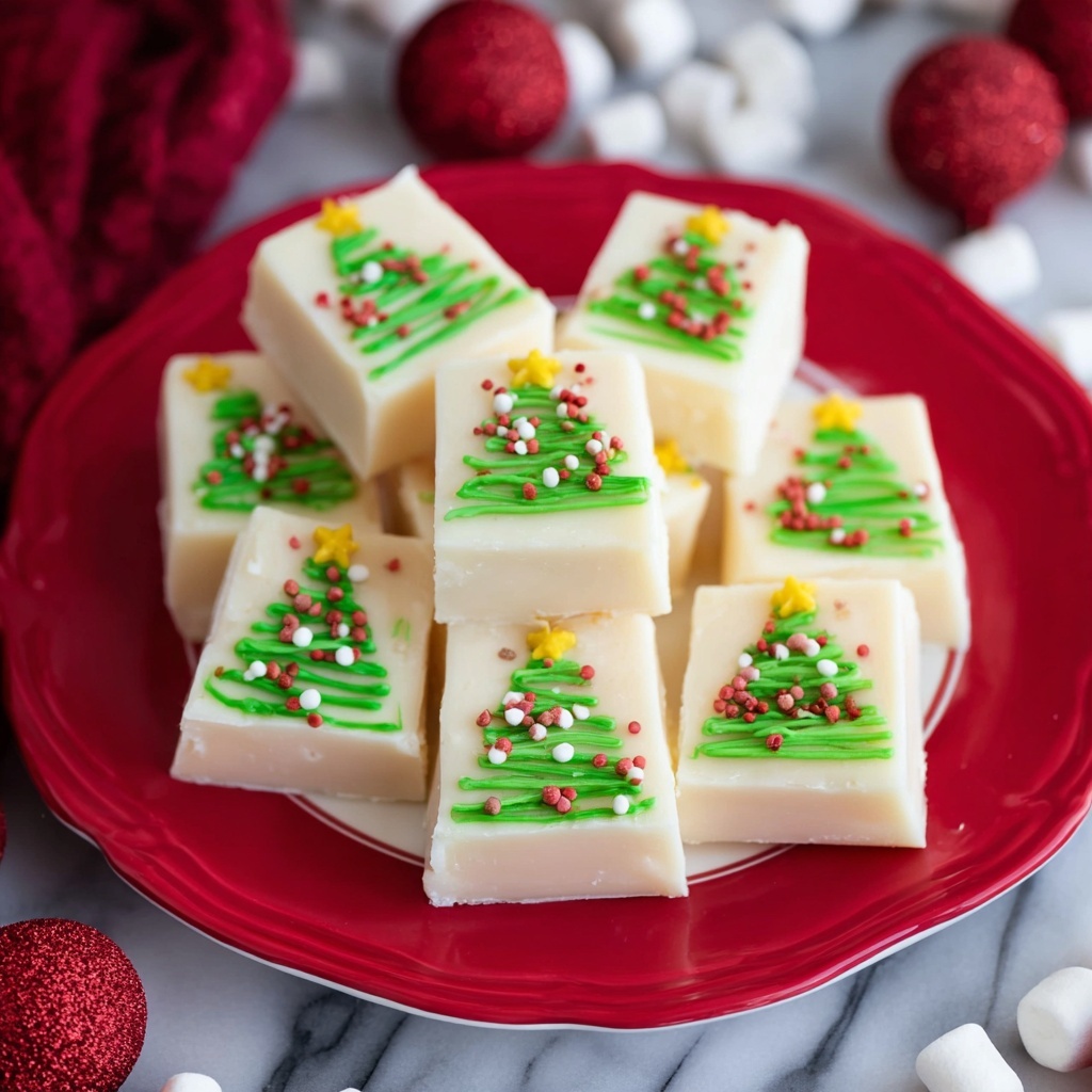 Christmas Tree Fudge Recipe - Recipe Image
