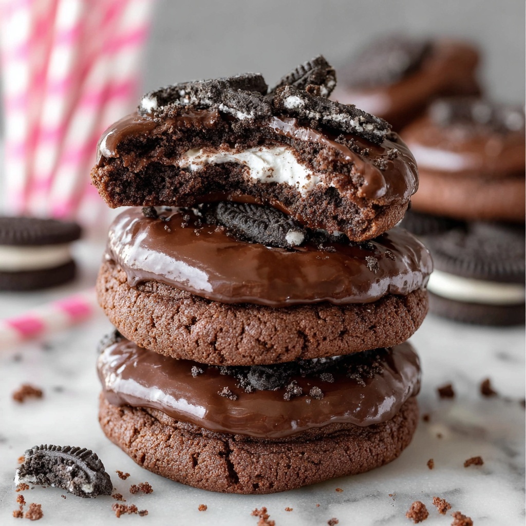 Oreo Stuffed Cookies Recipe - Recipe Image