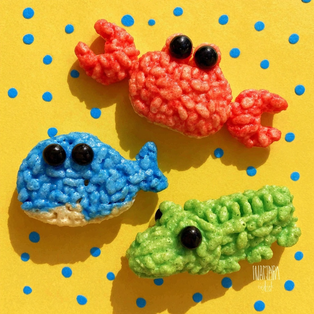 Rice Krispie Animals & Sea Life Creatures Recipe - Recipe Image