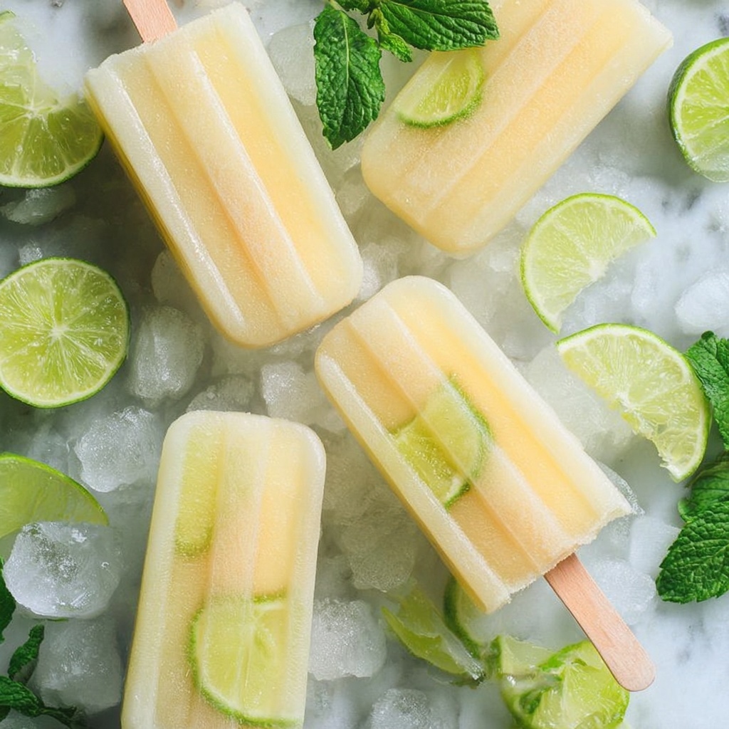 Margarita Popsicles Recipe - Recipe Image