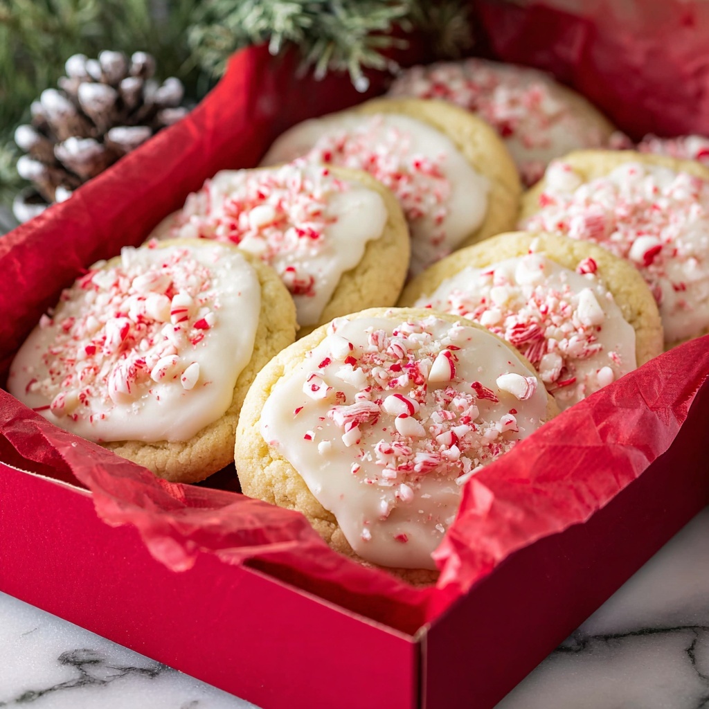 White Chocolate Peppermint Cookies Recipe - Recipe Image