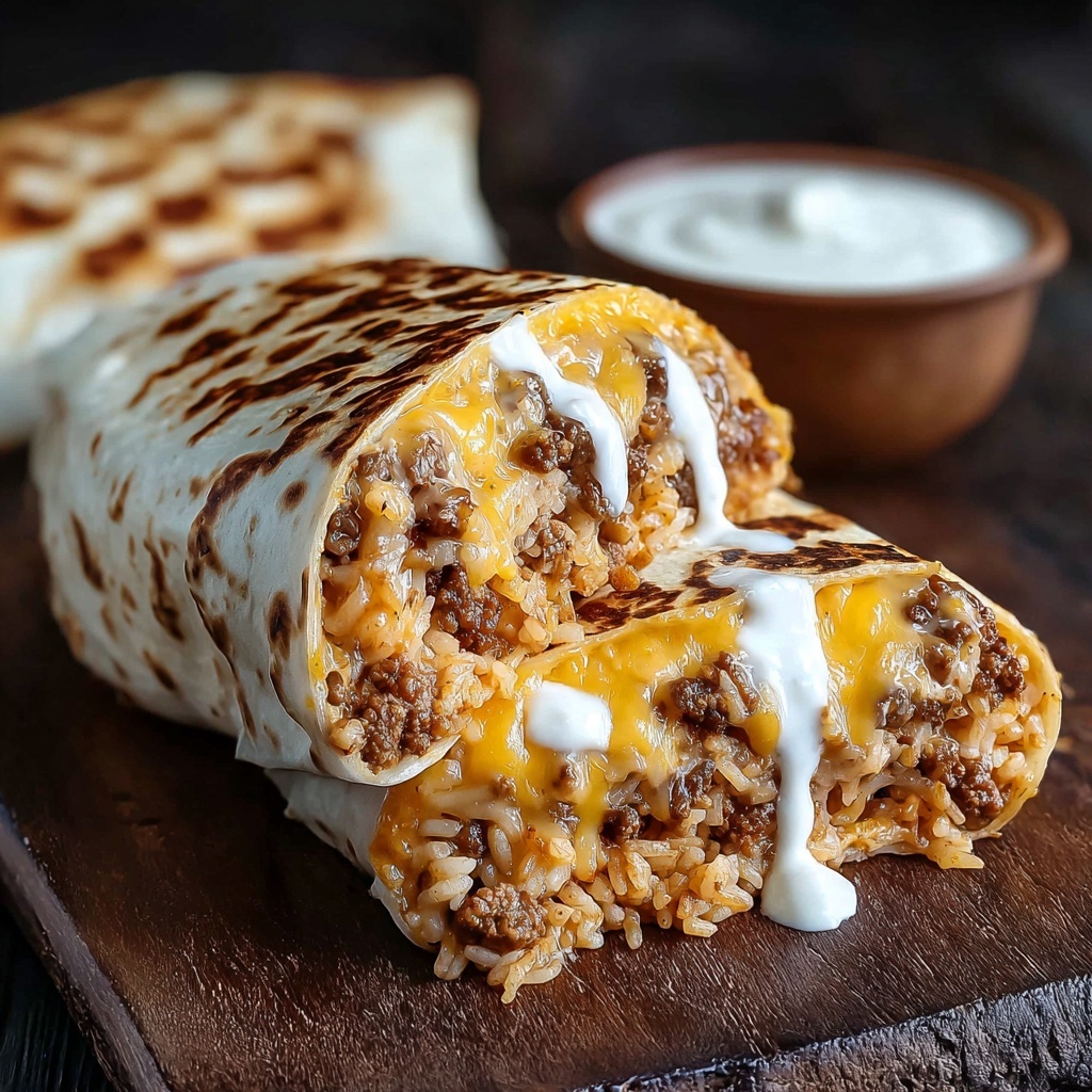 Grilled Cheese Burrito Recipe - Recipe Image
