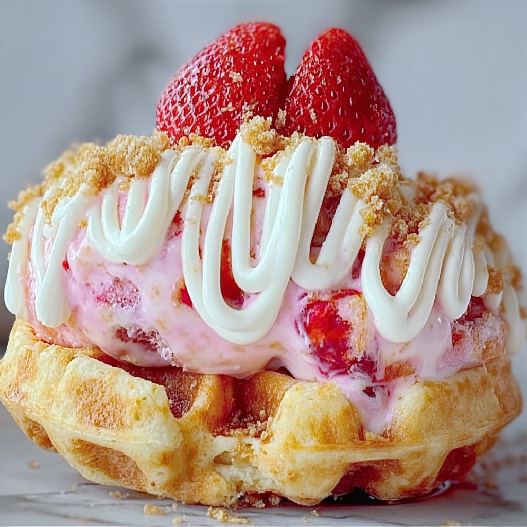 Irresistibly Indulgent Strawberry Crunch Cheesecake Stuffed Cookies Recipe - Recipe Image