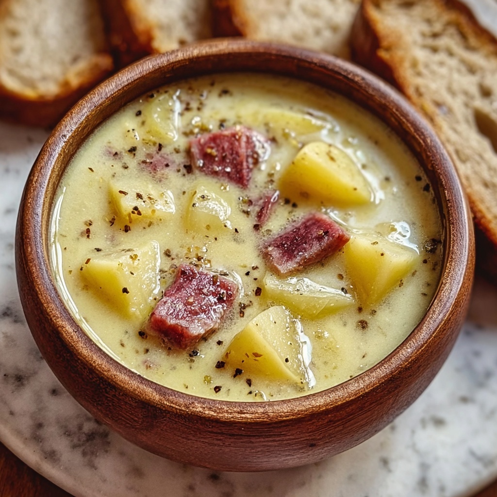 Creamy Reuben Soup Delight That Warms the Soul Recipe - Recipe Image