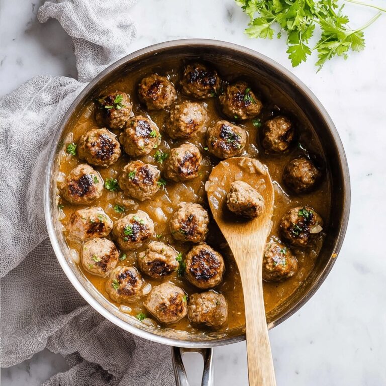 Meatballs and Gravy Recipe