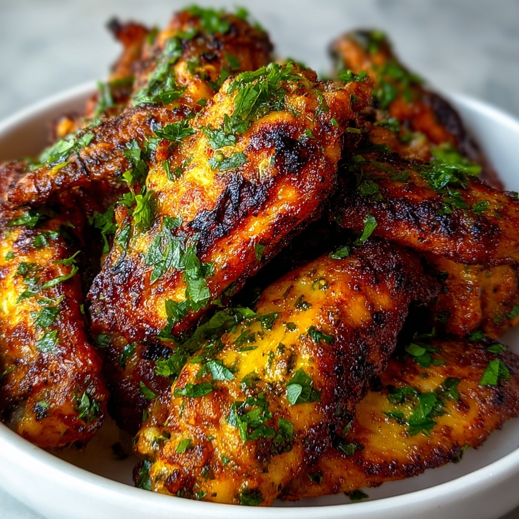 Cajun Spiced Chicken Wings Recipe - Recipe Image