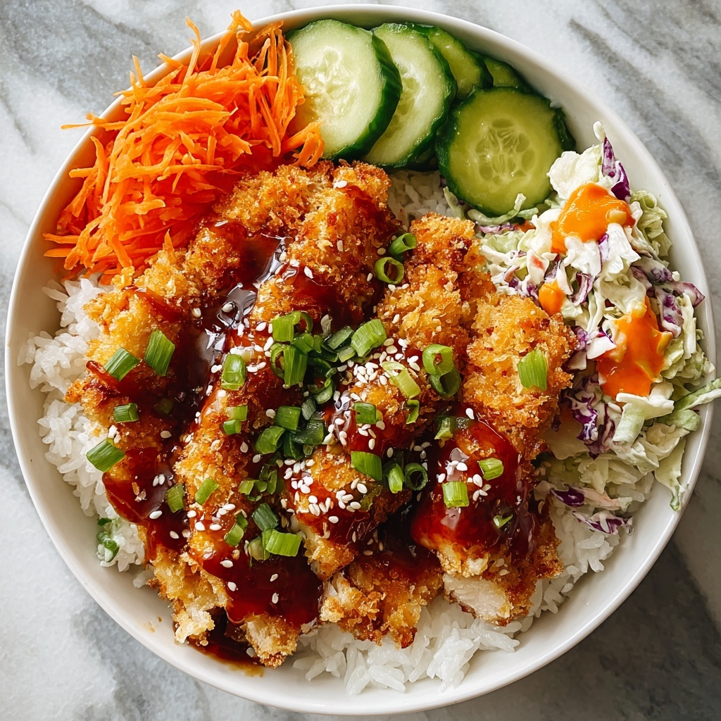 Crispy Bang Bang Chicken Bowl Recipe - Recipe Image