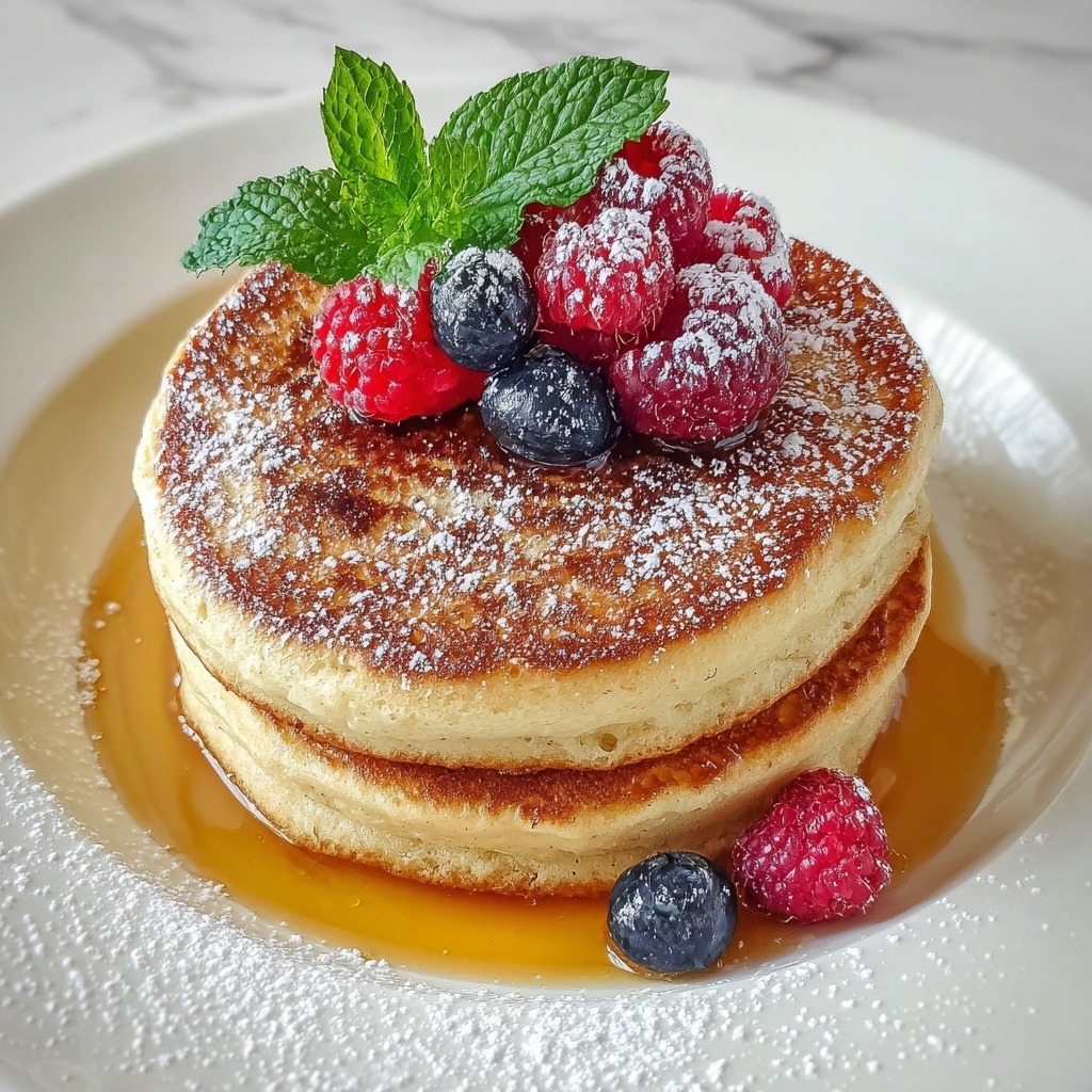 Light and Fluffy Buttermilk Pancakes Recipe - Recipe Image