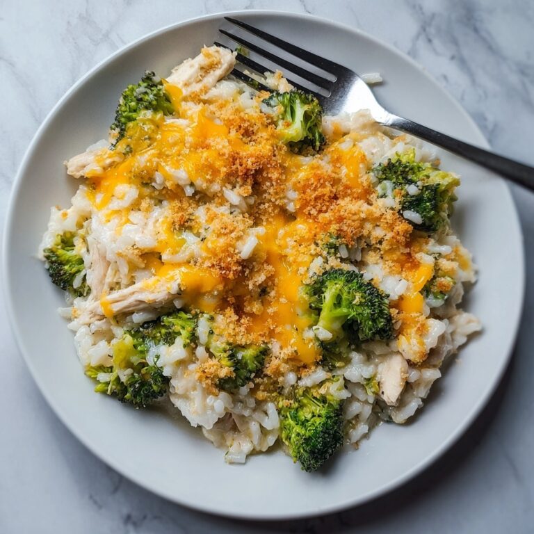 Cheesy Chicken and Rice Casserole Recipe