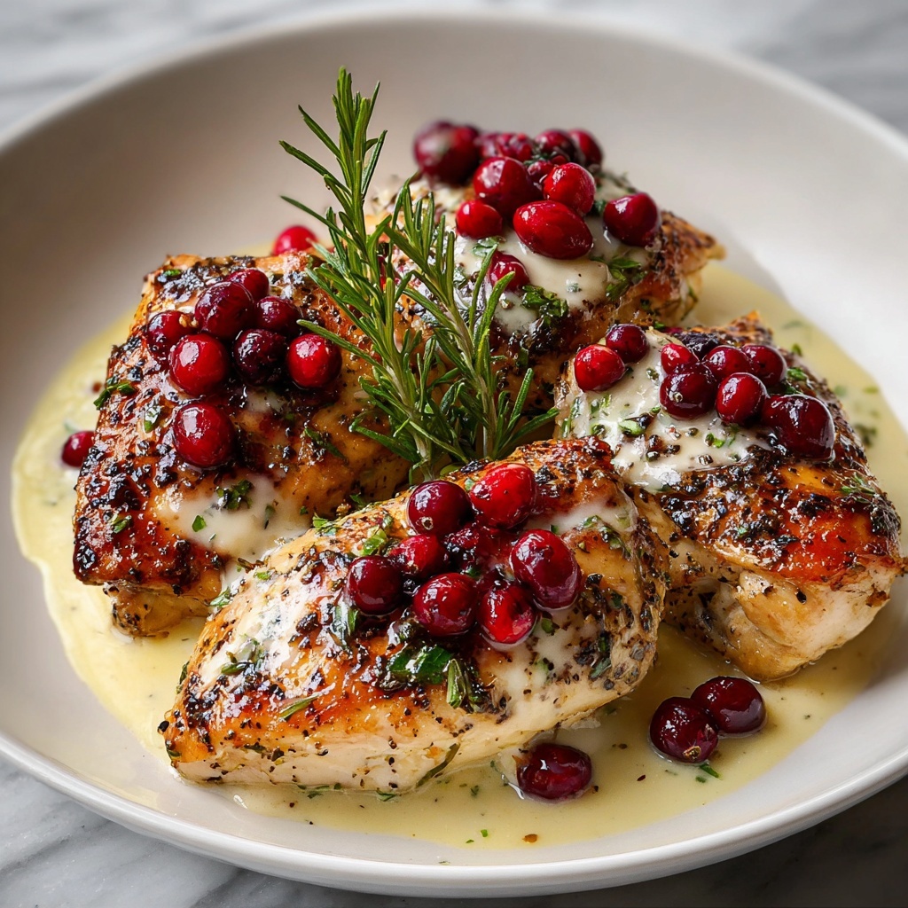 Cranberry Brie Stuffed Chicken Recipe - Recipe Image