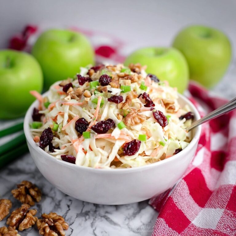 Cranberry Apple Coleslaw Recipe