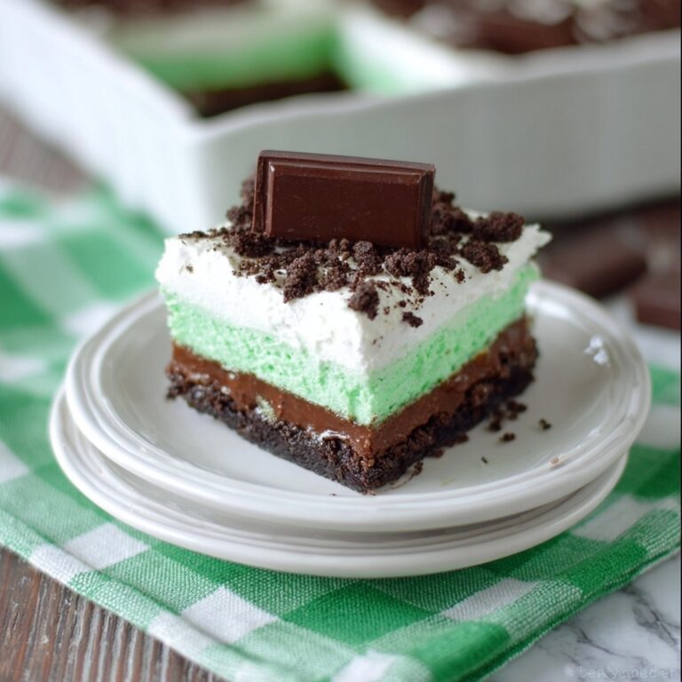 Mint Chocolate Lasagna Recipe