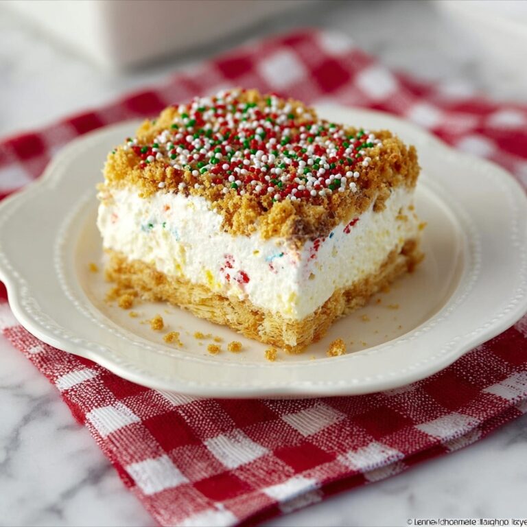 Christmas Crunch Cake Recipe