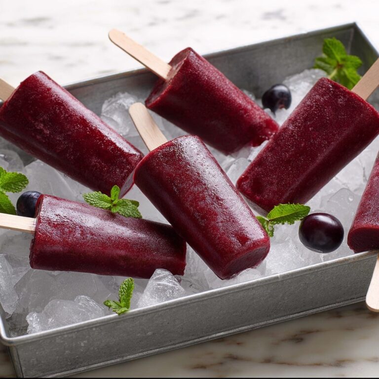 Elderberry Popsicles Recipe
