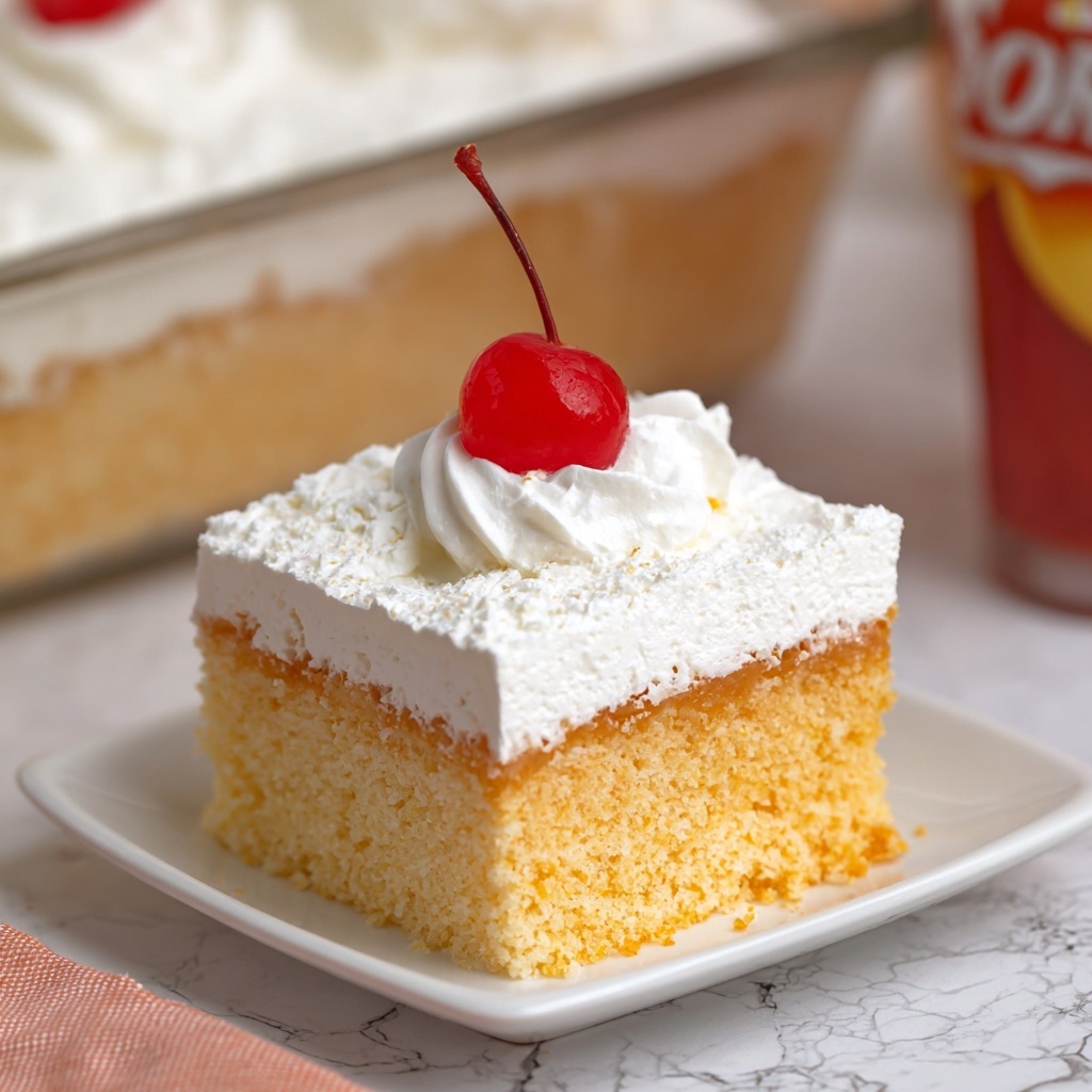 Orange Crush Cake (3-ingredients) Recipe - Recipe Image